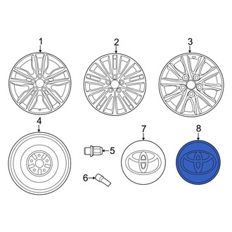Toyota OE - Wheel Cap
