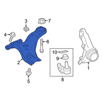 Toyota OE - Front Left Suspension Control Arm