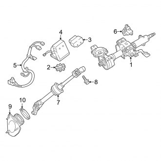 2015 Toyota Avalon Steering Columns, Shafts, Parts — CARiD.com