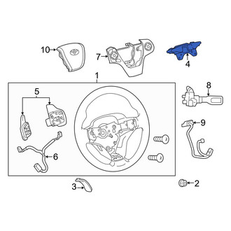 Toyota OE - Steering Wheel Damper
