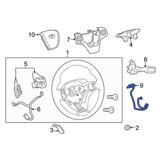 Toyota OE - Steering Wheel Wiring Harness