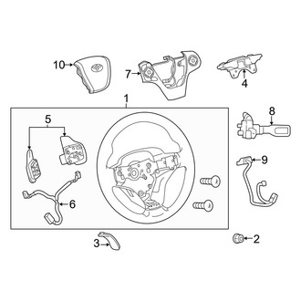 Toyota OE - Steering Wheel & Trim
