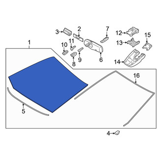 Toyota OE - Front Windshield