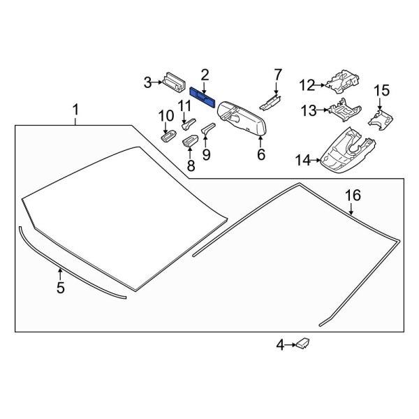 Windshield Spacer