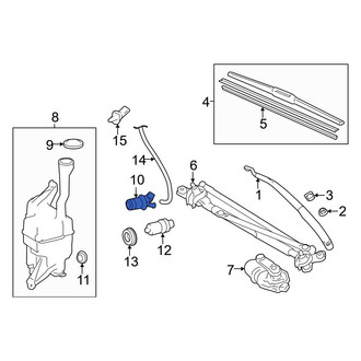 Toyota OE - Windshield Washer Pump