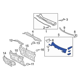 Toyota OE - Front Cowl Panel