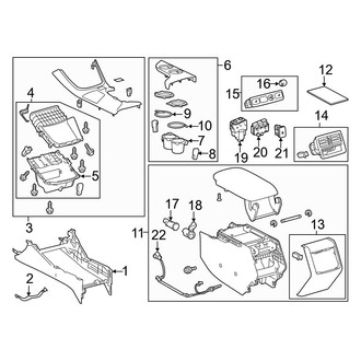 Toyota OE - Center Console