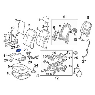 Toyota OE - Front Right Power Seat Switch