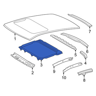 Toyota OE - Sunroof Reinforcement