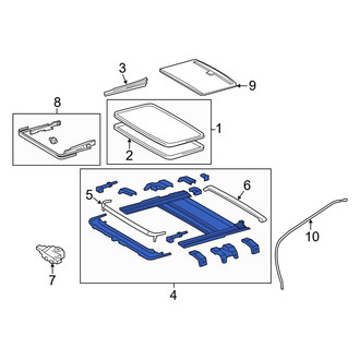 Toyota OE - Sunroof Frame