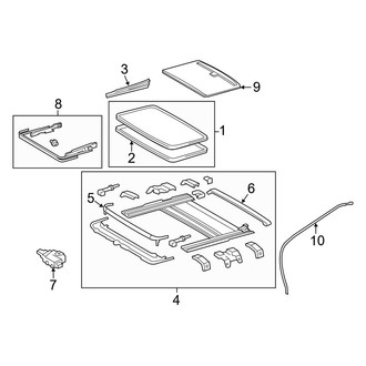 Toyota OE - Roof - Sunroof