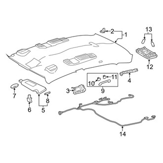Toyota OE - Roof - Interior Trim