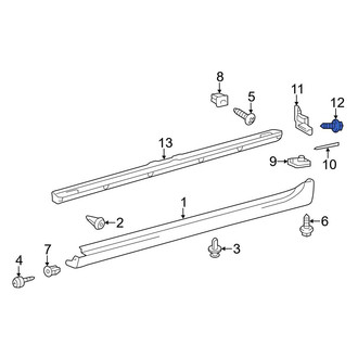 Toyota OE - Bumper Cover Screw