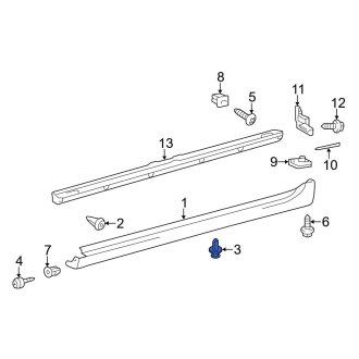 Toyota OE - Upper Outer Bumper Cover Screw