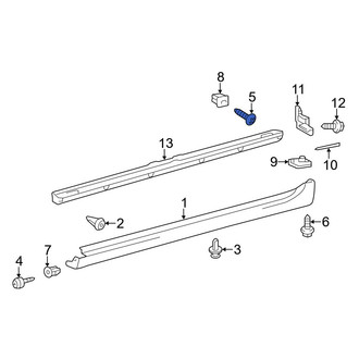 Toyota OE - Rocker Panel Molding Screw