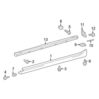 Toyota OE - Pillars, Rocker & Floor - Exterior Trim