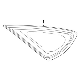 Toyota OE - Quarter Panel - Glass