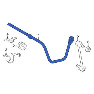 Toyota OE - Rear Suspension Stabilizer Bar