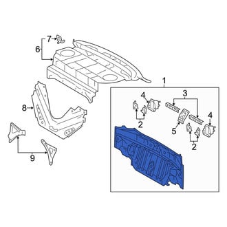 Toyota OE - Rear Rear Body Panel