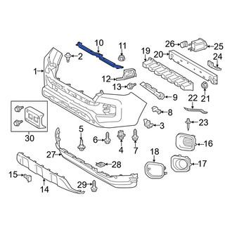 Toyota OE - Front Upper Bumper Guide