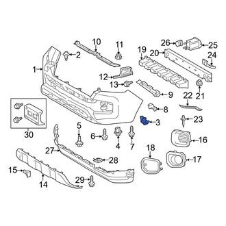 Toyota OE - Bumper Cover Retainer