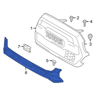 Toyota OE - Front Lower Grille