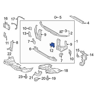 Toyota OE - Front Left Radiator Support Panel Reinforcement