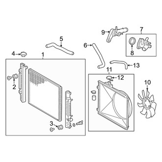 2022 Toyota Tacoma Replacement Coolant Tanks – CARiD