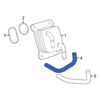 Toyota OE - Upper Radiator Coolant Hose