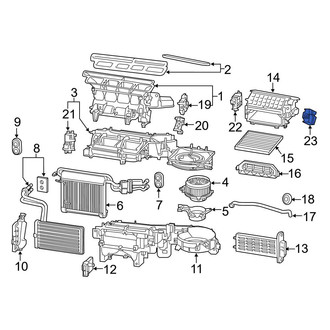 Toyota OE - HVAC Blower Motor Resistor