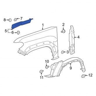 Toyota Tacoma OEM Fenders | Factory Front & Rear Fenders — CARiD.com