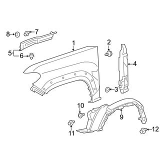 Toyota OE - Fender & Components