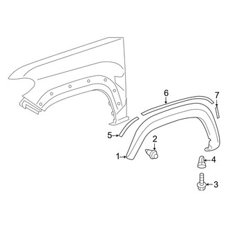 Toyota OE - Fender - Exterior Trim