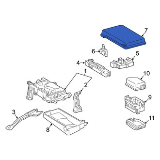 Toyota OE - Upper Fuse and Relay Center Cover