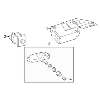 Toyota OE - Electrical - Tire Pressure Monitor Components