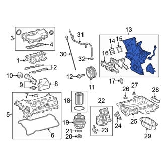 Toyota OE - Engine Timing Cover