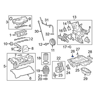 Toyota OE - Engine Oil Pan Seal