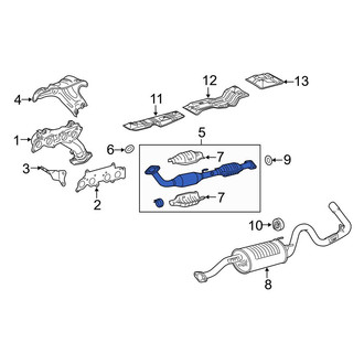 Toyota OE - Catalytic Converter