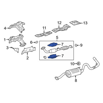 Toyota OE - Catalytic Converter Heat Shield