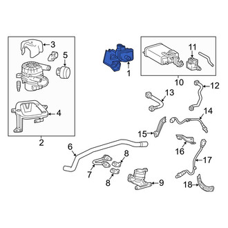 Toyota OE - Secondary Air Injection Control Valve