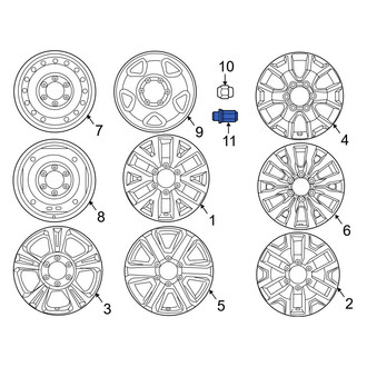 Toyota OE - Wheel Lug Nut