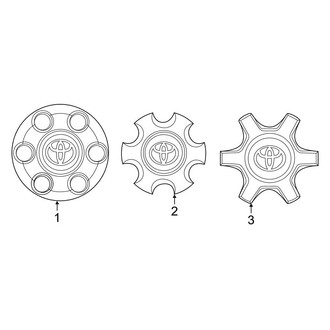 Toyota OE - Wheels - Covers & Trim