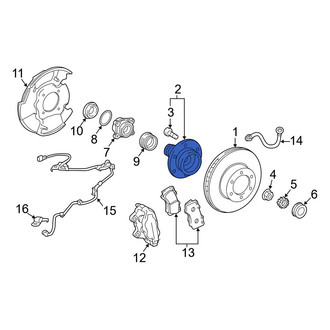 Toyota OE - Front Wheel Hub
