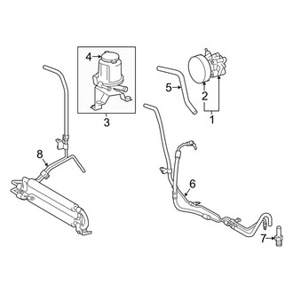Toyota OE - Steering Gear & Linkage - Pump & Hoses (3.5L)