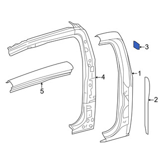 Toyota OE - Door Pillar Post Seal