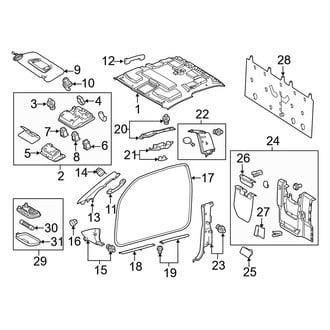 Toyota OE - Cab - Interior Trim (Access Cab)