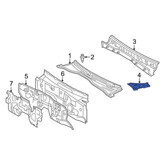 Toyota OE - Left Cowl Side Panel