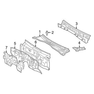 Toyota OE - Cab - Cowl (Limited / SR / SR5 / TRD Off-Road / TRD Sport Double Cab)