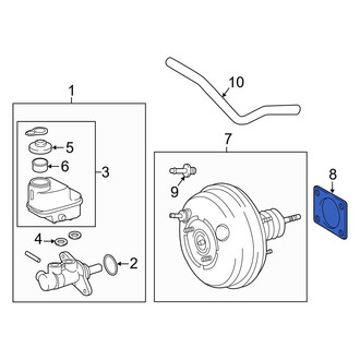Toyota OE - Power Brake Booster Gasket