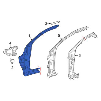 Toyota OE - Left Body A-Pillar